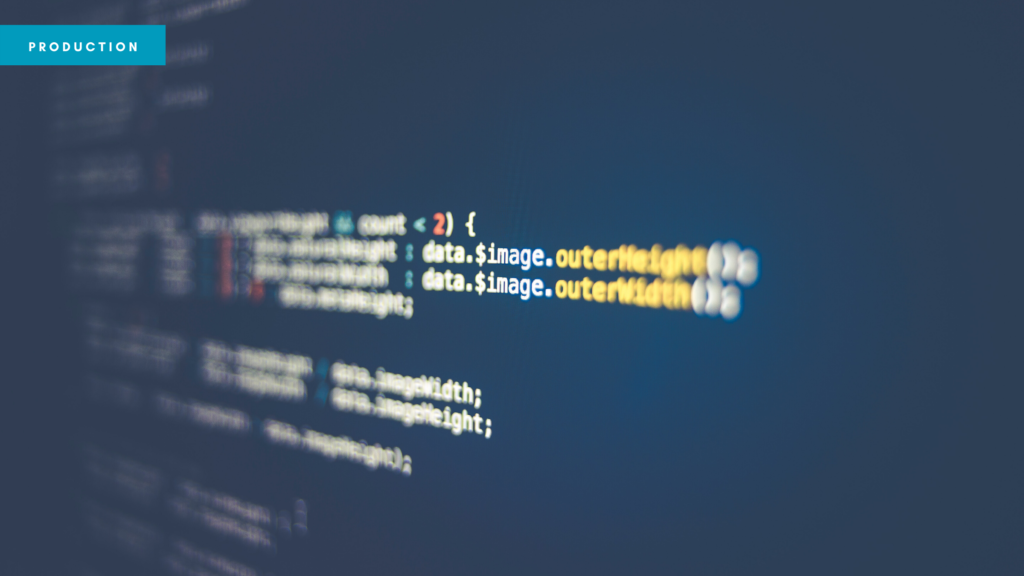 Website header showing code. Photo by Markus Spiske on Unsplash