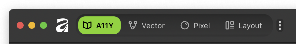 A custom Affinity studio for accessible publishing